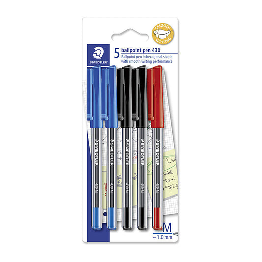 Staed Blpt 430 M Blk Crd5 Bx10 Staedtler