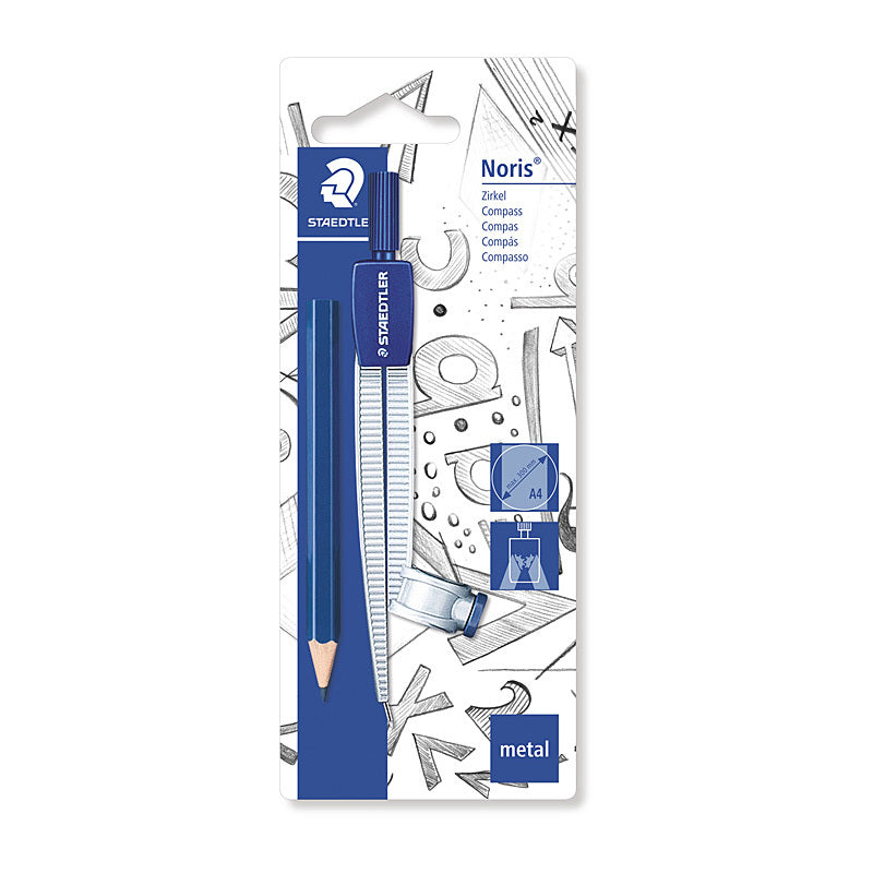 Staed School Compass w/Adapter Staedtler