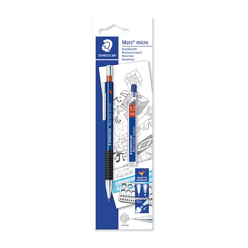 Staed MechPenc 0.5 w/Lead Bx10 Staedtler