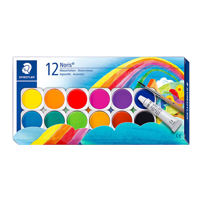 Staed Nor W/C Paint Tray/Brush Staedtler