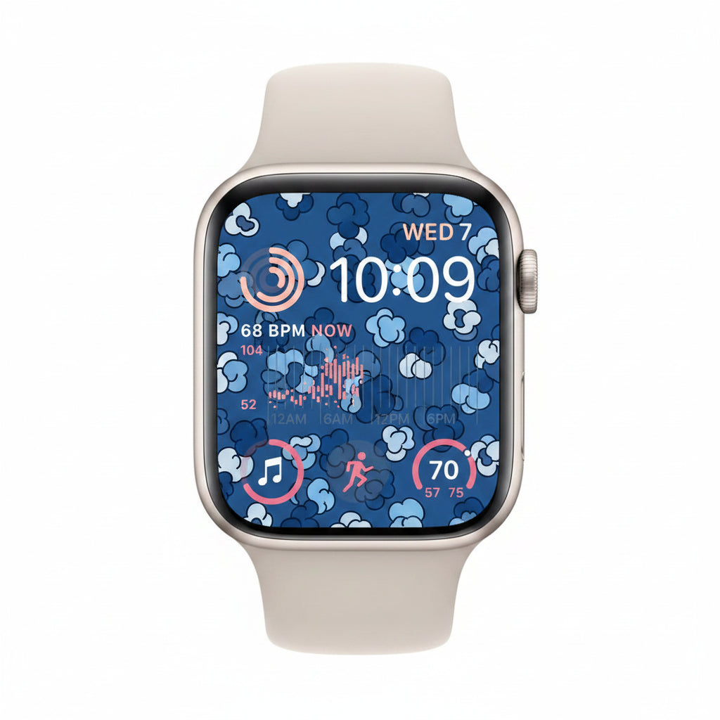 Apple Watch Series 2nd 40mm/44mm GPS + Cellular Aluminium Case - Starlight, Midnight, Silver - Acceptable - Refurbished Apple