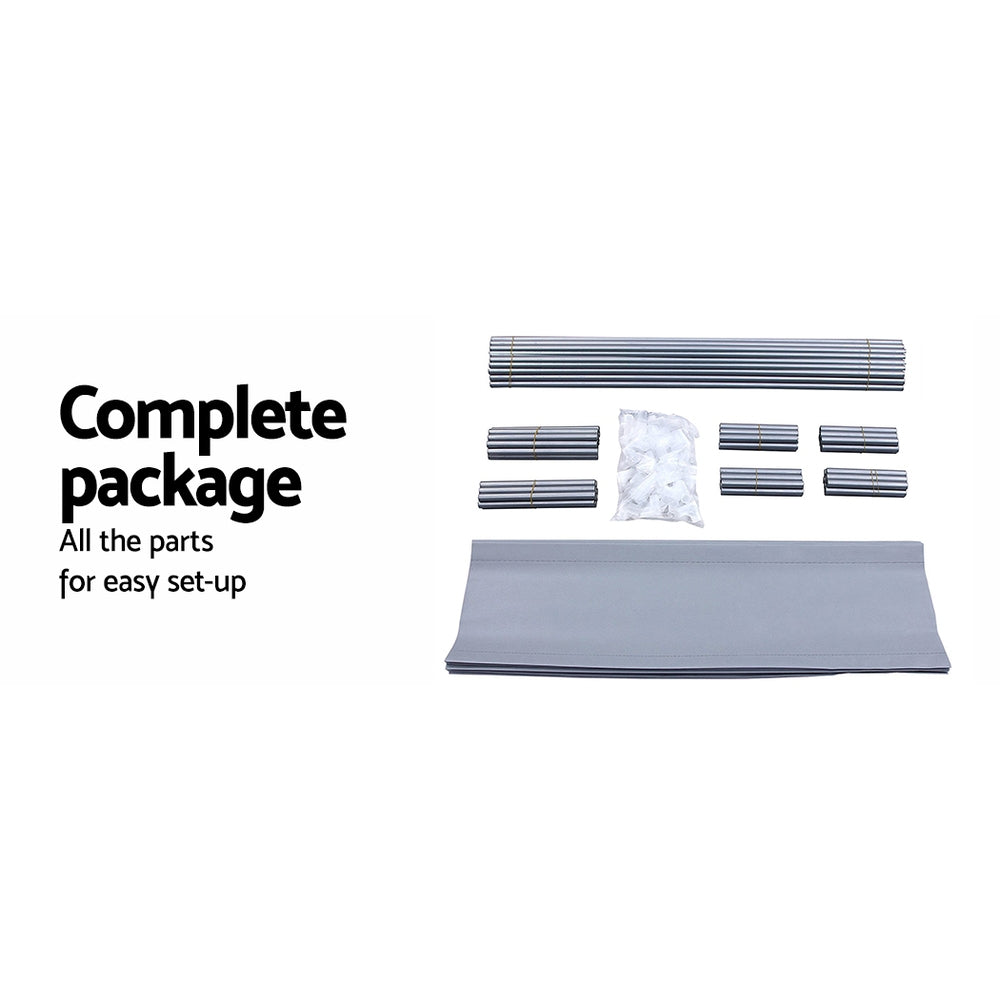 Artiss Shoe Rack Cabinet Stackable 10-Tier Grey