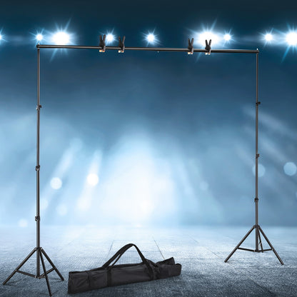 2.5X3M Photography Backdrop Stand Kit Studio Screen Photo Background Support Set Tristar Online
