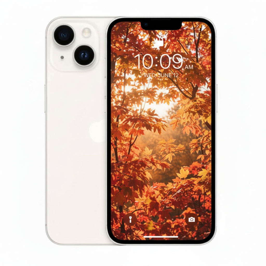 Apple iPhone 14 - 128GB / 256GB / 512GB - Midnight, Starlight, (PRODUCT)RED, Blue, Purple, Yellow With 80% battery - Pristine - Refurbished - D1 Apple