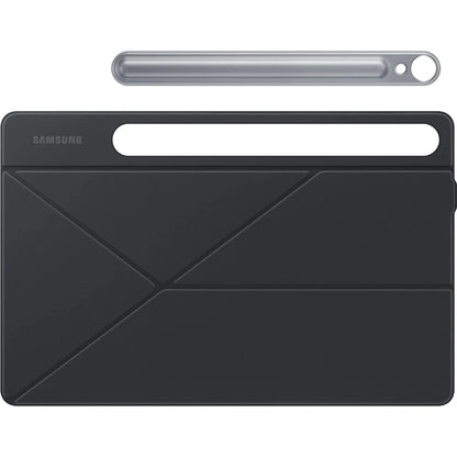 Samsung EF-BX710 black tablet case with magnetic flap visible