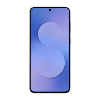 Slight tilt view of Galaxy S25 FE Navy showing full front and edge