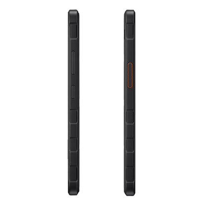 Samsung XCover 7 black with full body visible