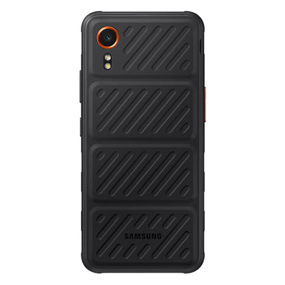 Samsung XCover 7 black phone on white background
