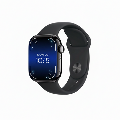 Apple watch Series 10 46MM GPS + Cellular - Aluminum Case Jet Black - Black Sport Band (Copy) Apple
