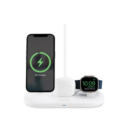 Sprout Qi2 Magnetic 3-in-1 Wireless Charger White ( AU Version ) Sprout