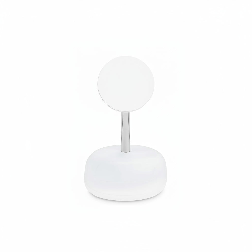SPROUT Qi2 Magnetic 2-in-1 Wireless Charger - White - Fast Charging Stand for iPhone & AirPods (Copy) SPROUT