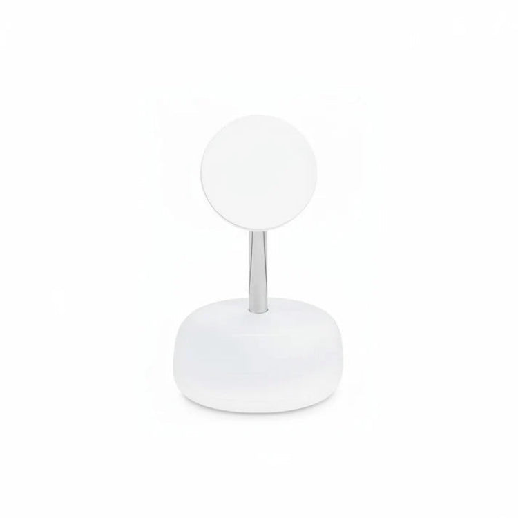 Sprout Qi2 Magnetic 2-in-1 Wireless Charger - White - Fast Charging Stand for iPhone & AirPods SPROUT