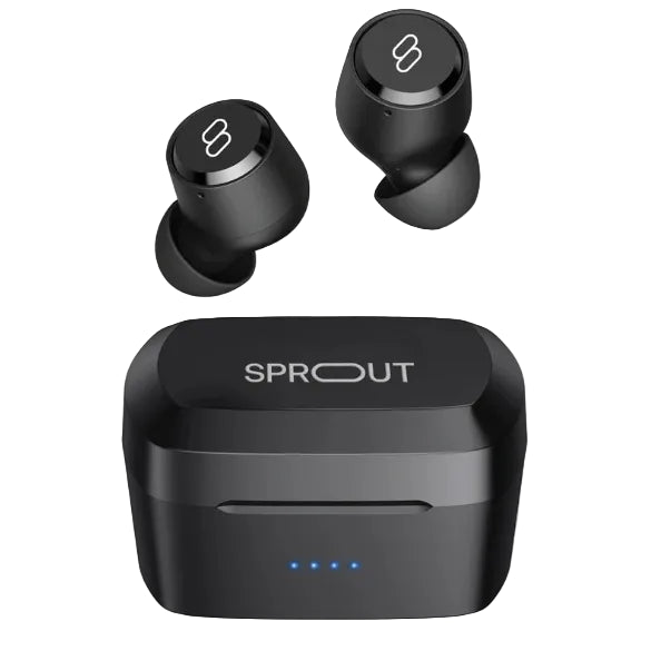 Sprout CRTX2 Wireless Earbuds – Black , White
