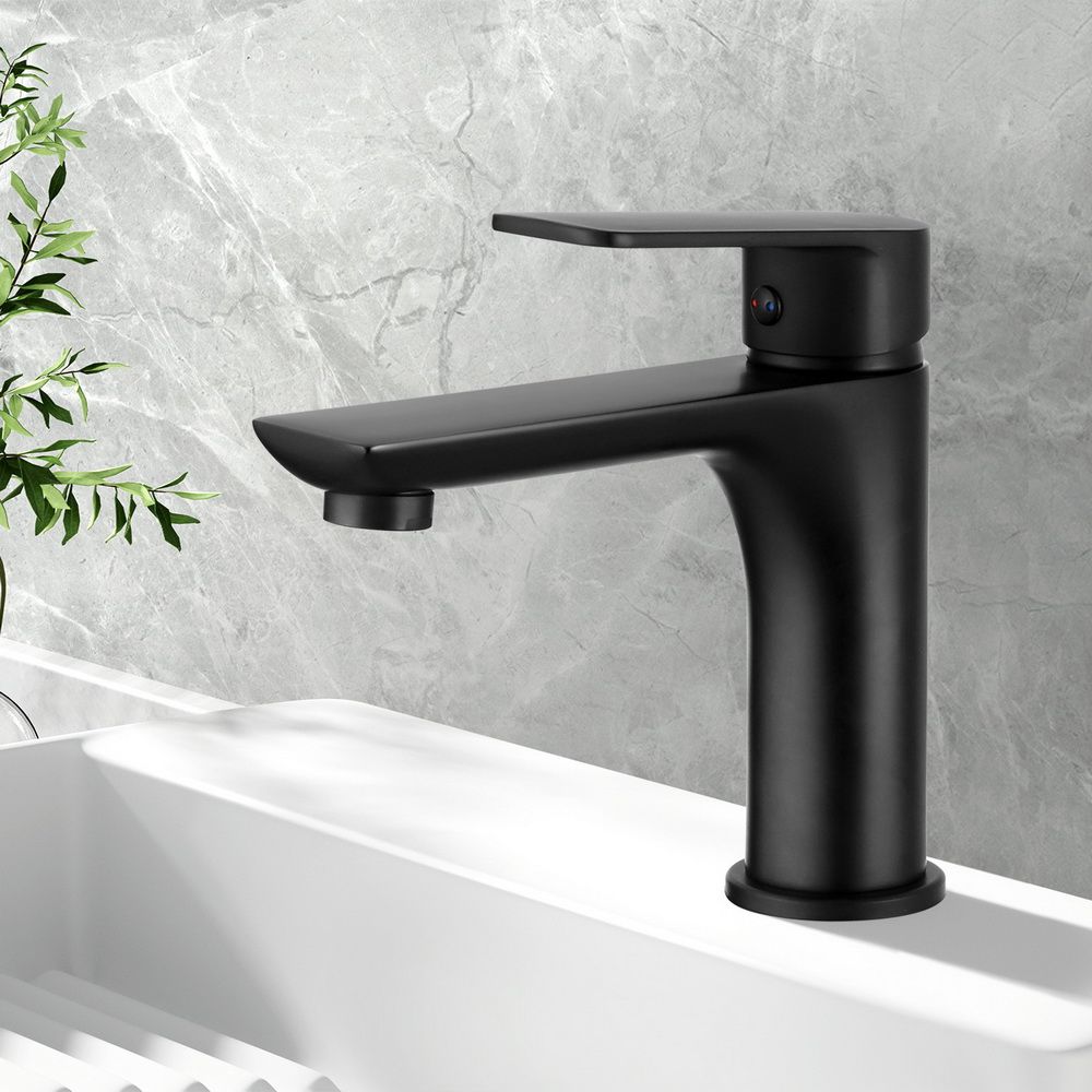 Bathroom Basin Mixer Tap Brass Faucet Vanity Laundry Sink Black