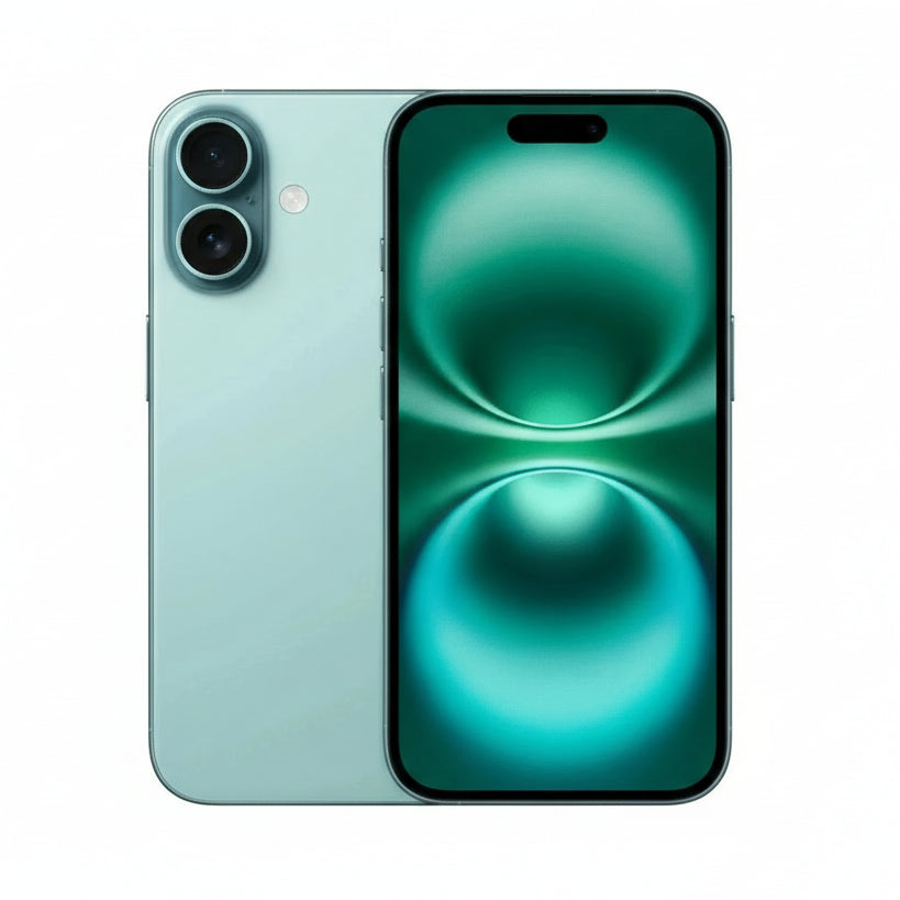 Apple iPhone 16 - 128GB / 256GB / 512GB - Black, White, Pink, Teal, Ultramarine with 90% Battery -  Pristine - Refurbished Apple