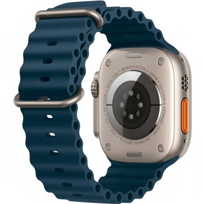 Apple Watch Ultra 2 49MM GPS + Cellular - Titanium Case Ocean Band Blue - Pristine - Refurbished Apple