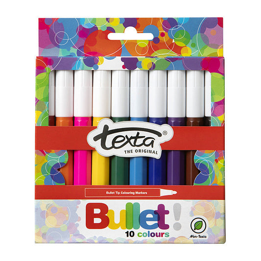 Texta Bulet Coloring Mrkr Pk10 Texta