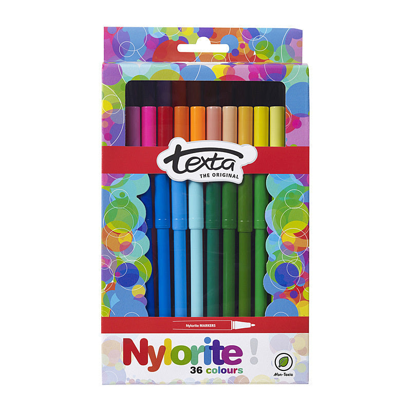 Texta Nylorite Color Mrkr Pk36 Texta