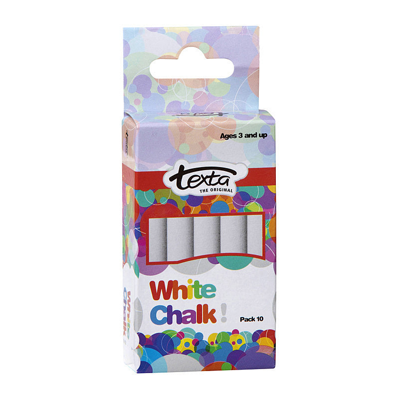 Texta Chalk White Pk10 Texta