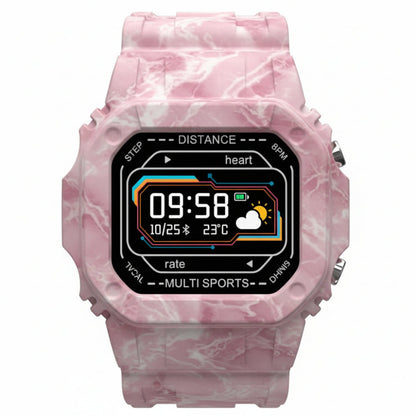 Tristar Fitness Tracker i2 Smart Watch - Pink Camouflage - Multi-Sports Display - Pristine - Refurbished Tristar Online
