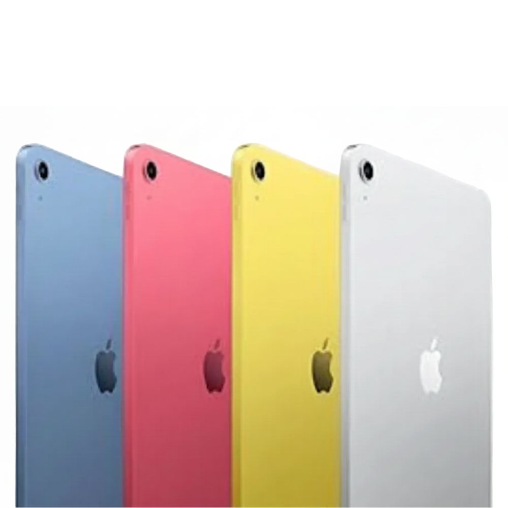 Apple iPad A16 WiFi & LTE – 128GB / 256GB / 512GB – Blue, Silver, Pink, Yellow - Acceptable - Refurbished APPLE