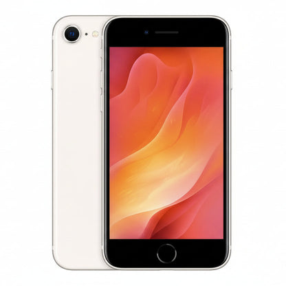 Apple iPhone SE 3rd Gen -64GB-Starlight - Good - Refurbished Apple