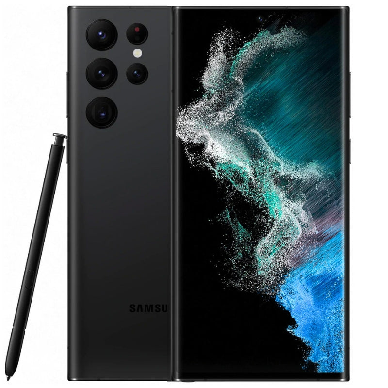 Samsung Galaxy S22 Ultra 8GB 128GB - Phantom Black (AU Version) - Pristine – Refurbished Samsung