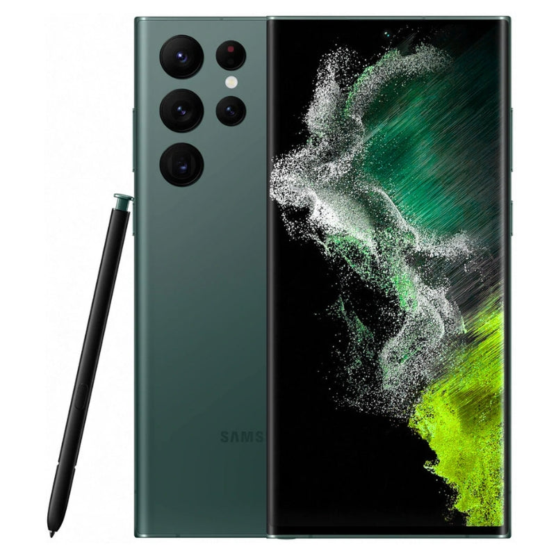 Samsung Galaxy S22 Ultra 8GB 128GB - Green (AU Version) - Pristine – Refurbished Samsung