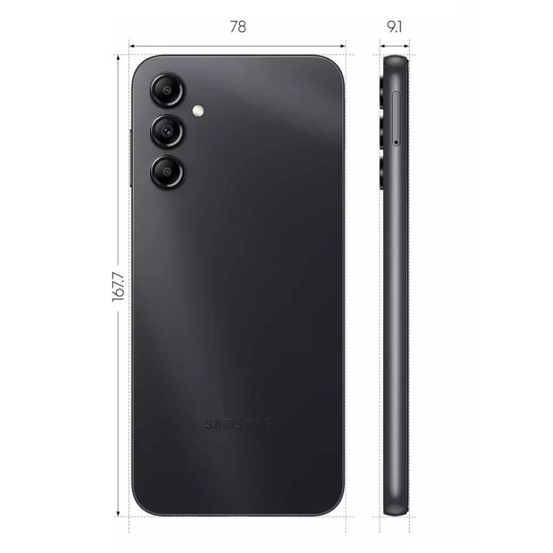 Samsung Galaxy A14 5G Smartphone – 6GB RAM, 128GB Storage, Black - Acceptable Refurbished  (AU Version) SAMSUNG