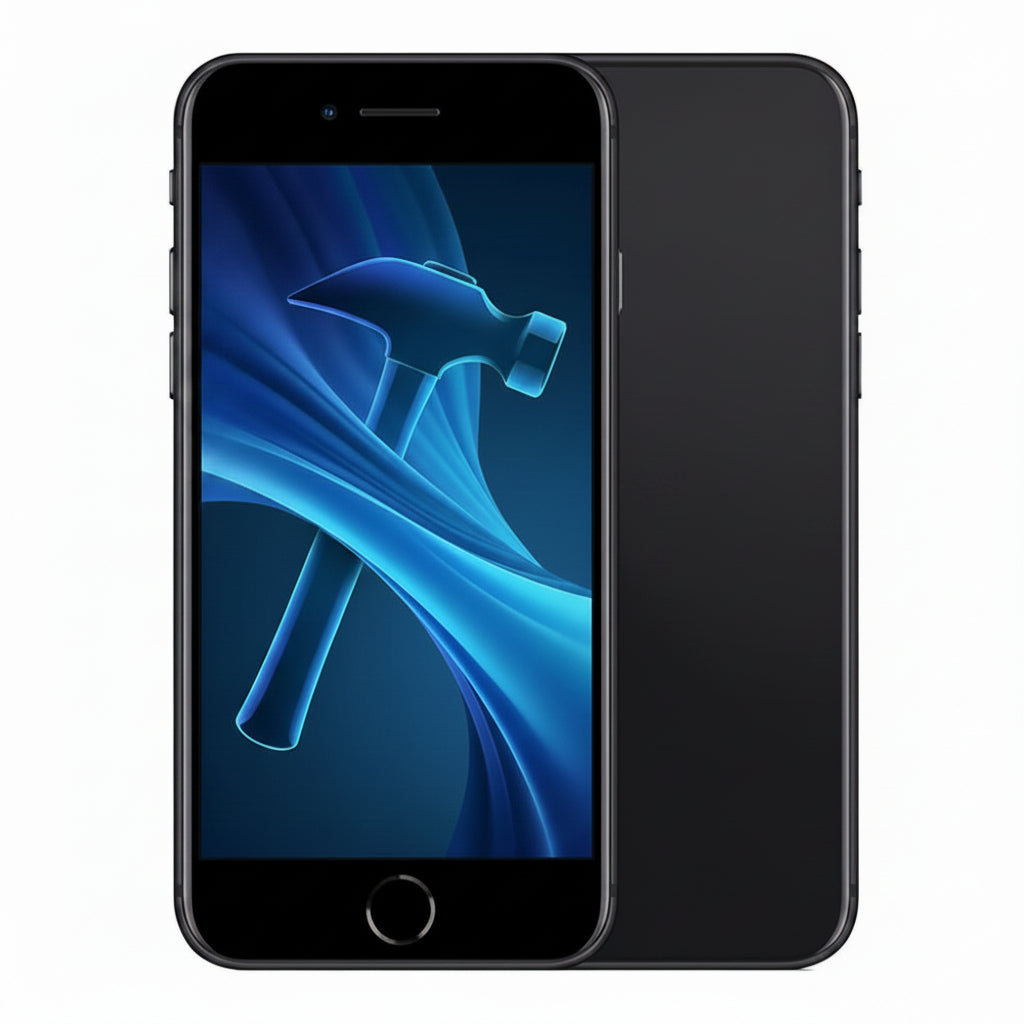 iPhone SE (2nd Gen) - 64GB - Black - Excellent - Refurbished (Copy) Apple