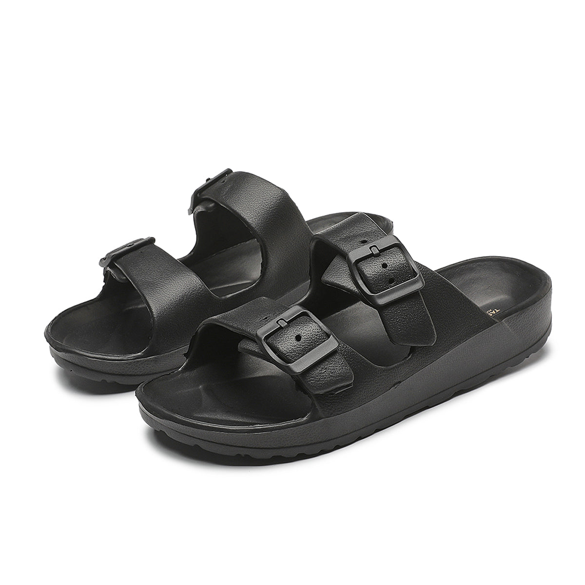 UNISEX BEACH SLIDES 0099 - MEN - Black / AUS Ladies6/Men4/EU37/23.5cm Tristar Online