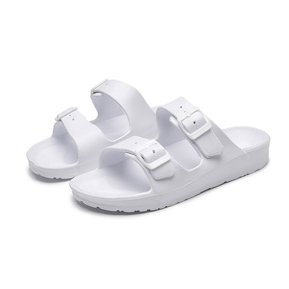 UNISEX BEACH SLIDES 0099 - MEN - White / AUS Ladies6/Men4/EU37/23.5cm Tristar Online