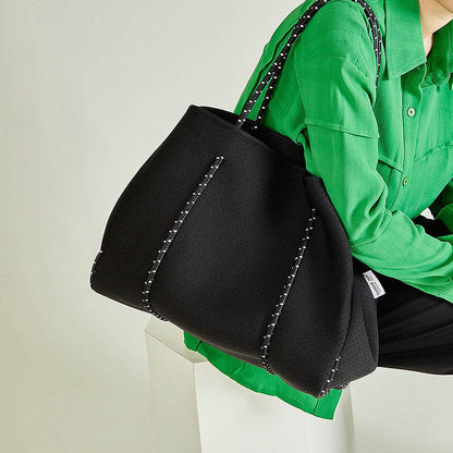 DAILY BEACH BAG-BLACK TB7080 Tristar Online