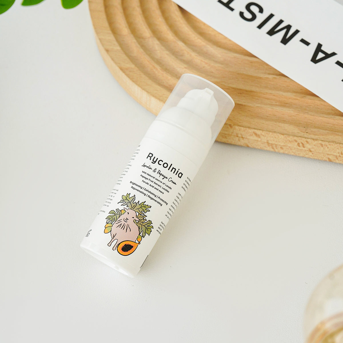 Rycolnia Lanolin & Papaya Cream 50g Tristar Online