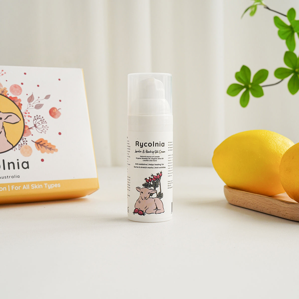 Rycolnia Lanolin & Rosehip Oil Cream  50g Tristar Online