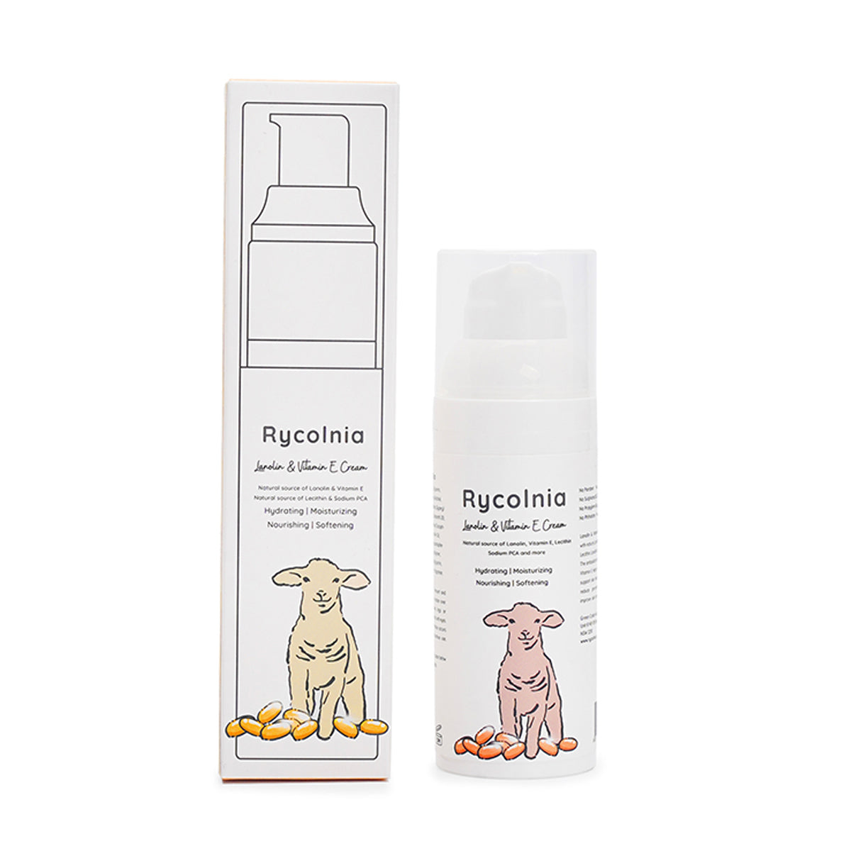 Rycolnia  Lanolin & Vitamin E Cream 50g Tristar Online