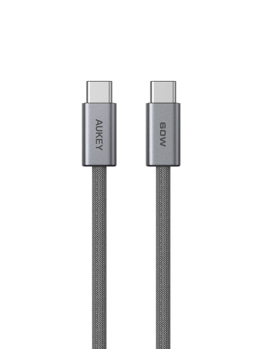 Aukey Circlet Blink 1.8m 60W DTY Braided USB-C to C Cable (CB-DCC062) Tristar Online