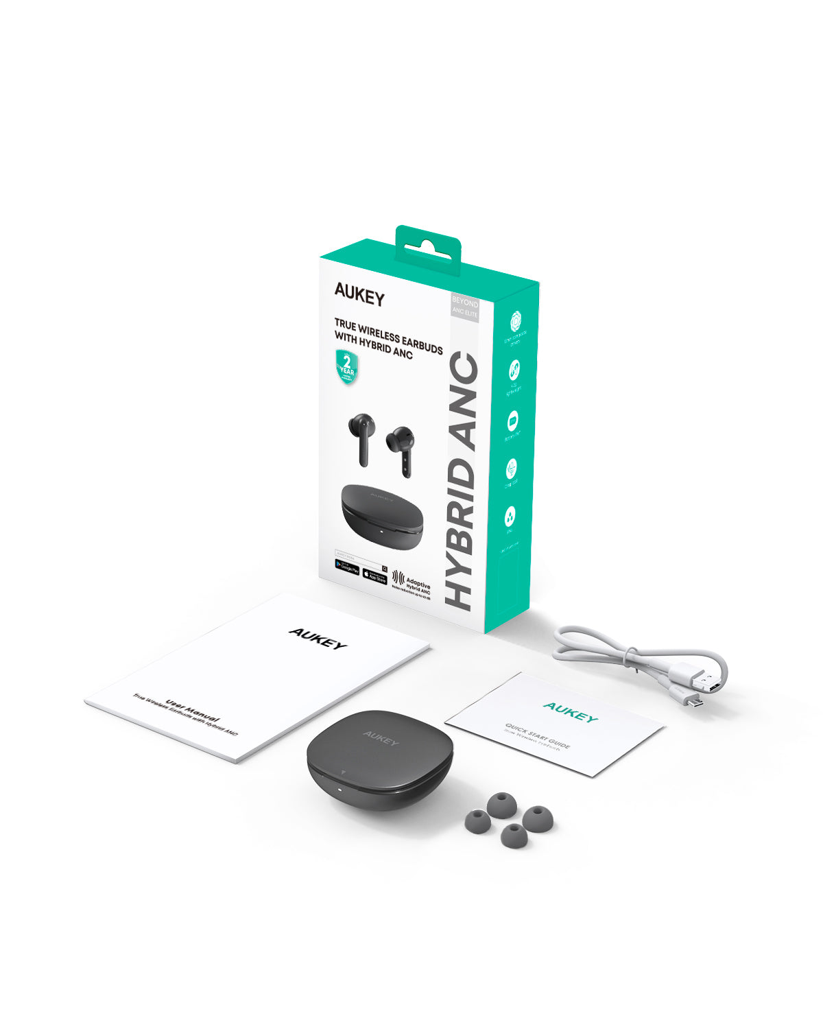 AUKEY Beyond ANC Elite Wireless Earbuds (EP-B2) Tristar Online