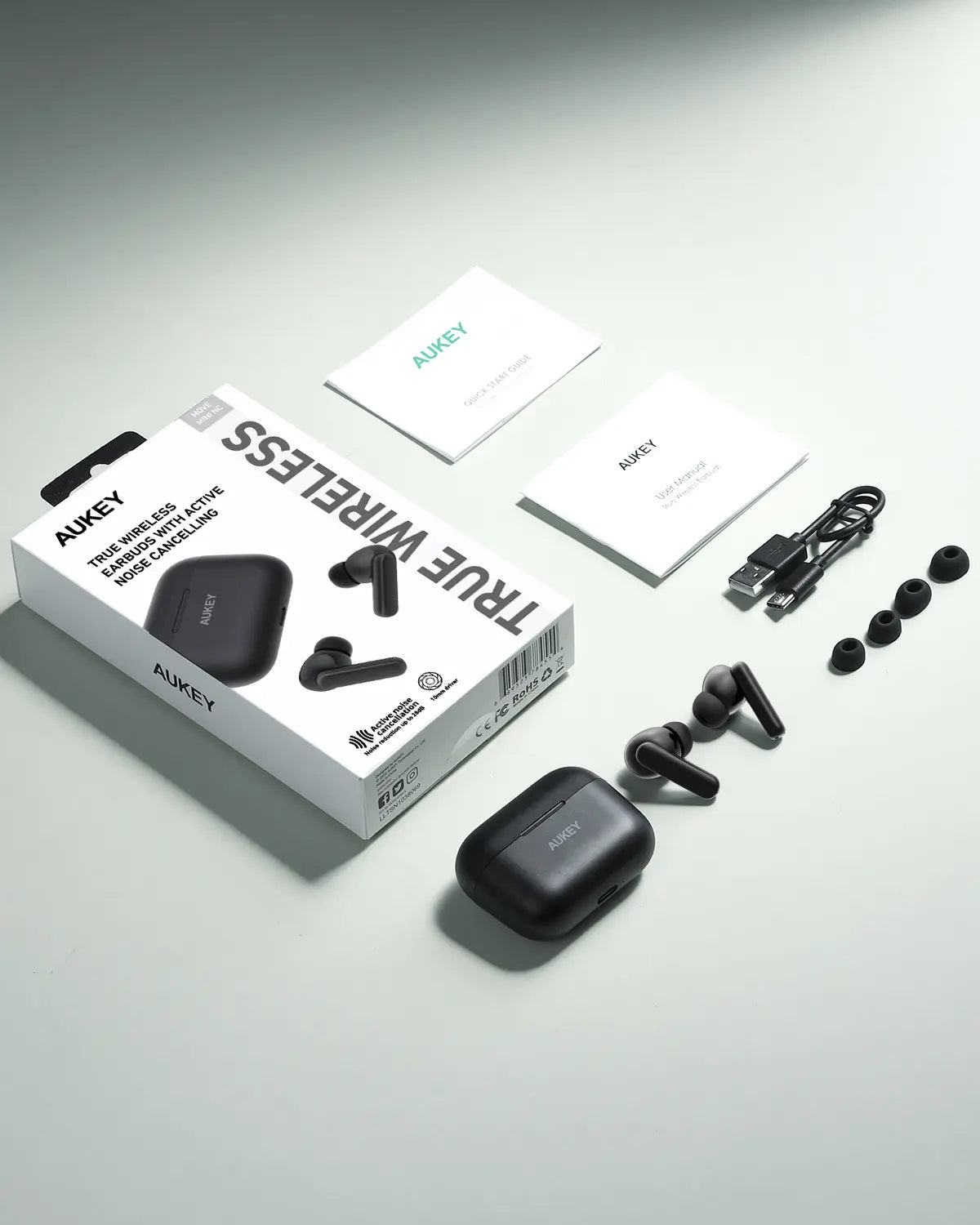 Aukey True Wireless Earbuds With Noise Cancelling MOVE MINI NC (EP-M1NC) Tristar Online