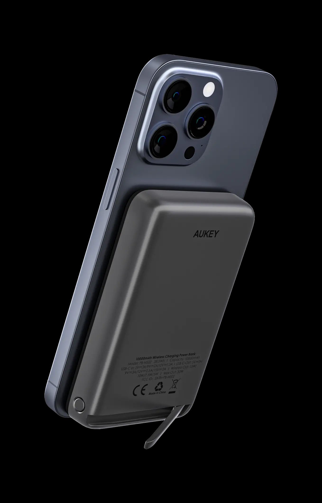 Aukey MagLinnk 10000mAh Magnetic Wireless Charging Power Bank (PB-MS02) Tristar Online