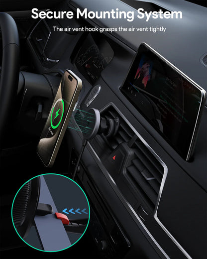 Aukey MagLink Dash Magnetic Fast Wireless Charging Phone Mount (HD-MC13) Tristar Online