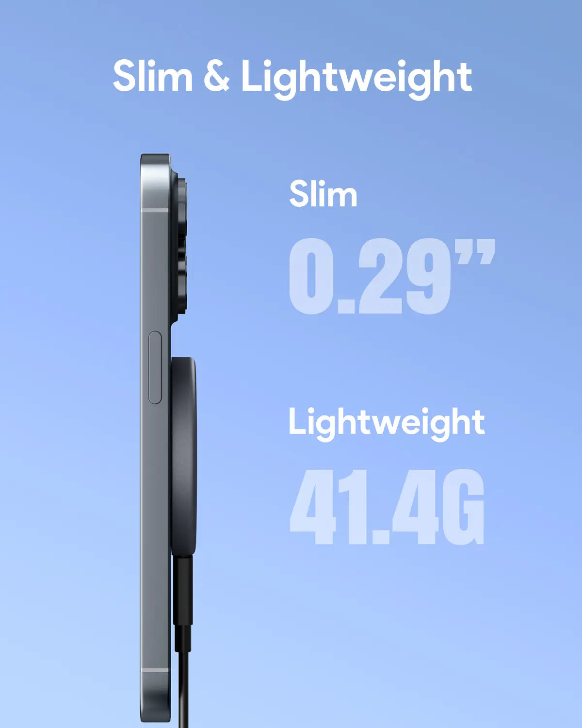 Aukey Magfusion Aura Qi2 Magnetic Fast Wireless Charger (LC-MC10) Tristar Online