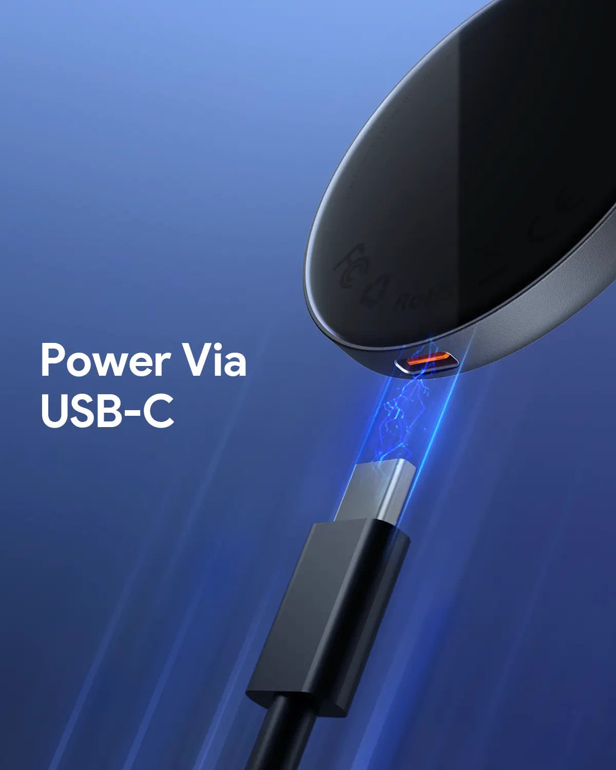 Aukey Magfusion Aura Qi2 Magnetic Fast Wireless Charger (LC-MC10) Tristar Online