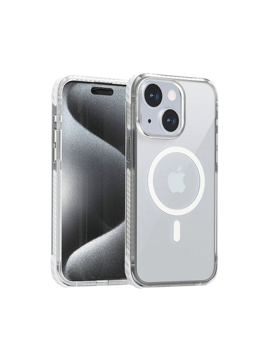 Aukey Urban Guard  Magnetic Hard-Shell iPhone 15 Pro Max Phone case - Transparent (TM11D) Tristar Online