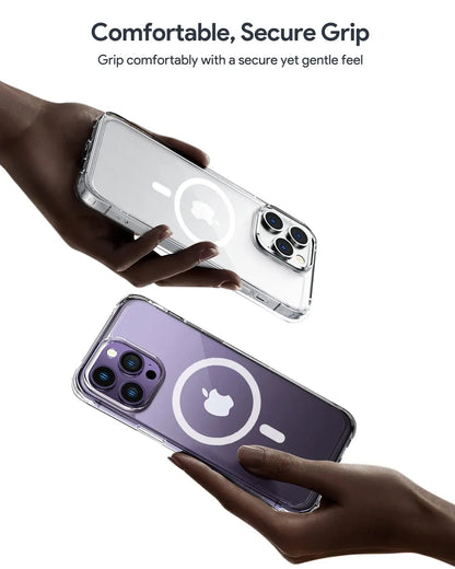 Aukey Clearview Magsafe iPhone 15 Pro Max Phone case - Transparent (TM10D) Tristar Online