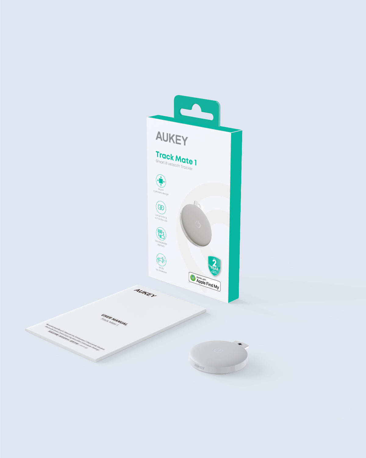 Aukey Track Mate 1 Smart Bluetooth Tracker (TM-10) Tristar Online