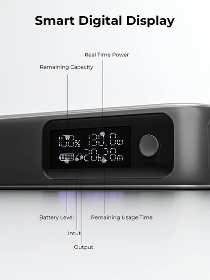 Aukey Spark Sling 20000 Compact Fast Charging Power Bank with Built-in USB-C Cable (PB-Y48) Tristar Online