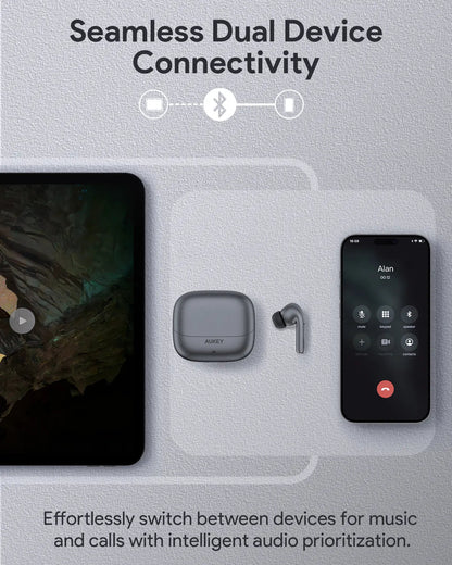 Aukey True Wireless Earbuds with Hybrid ANC BEYOND ANC PRO (EP-B1) Tristar Online