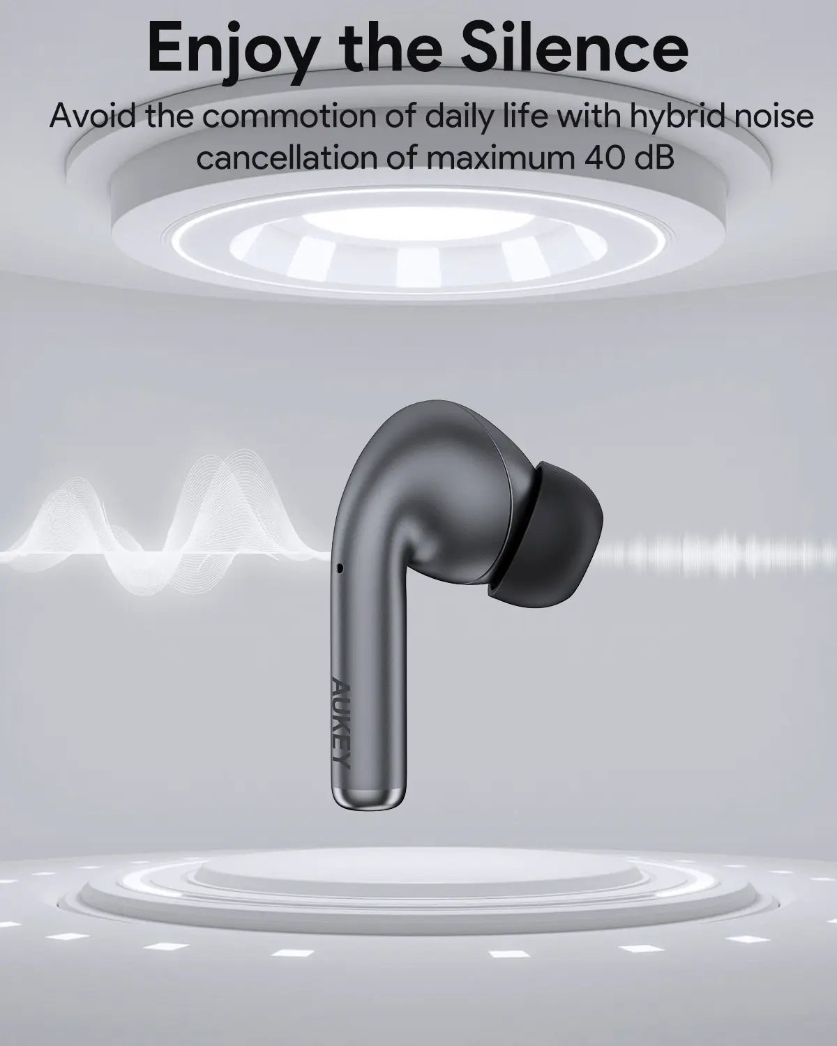 Aukey True Wireless Earbuds with Hybrid ANC BEYOND ANC PRO (EP-B1) Tristar Online