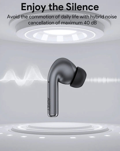 Aukey True Wireless Earbuds with Hybrid ANC BEYOND ANC PRO (EP-B1) Tristar Online